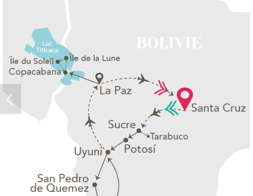 carte circuit bolivie