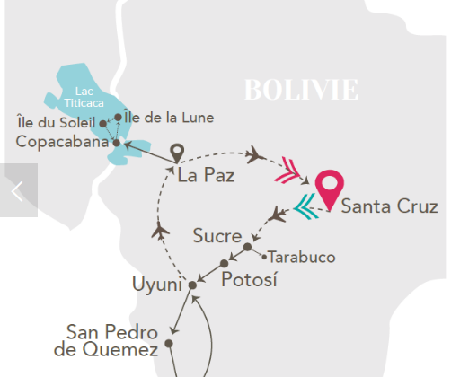 carte circuit bolivie